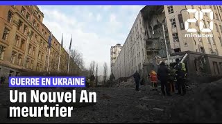 Guerre en Ukraine : Kiev visée par une nouvelle attaque aérienne russe après un Nouvel An meurtrier