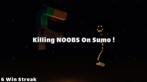 6 Sumo Win Streak On Minecraft ! | mrqze