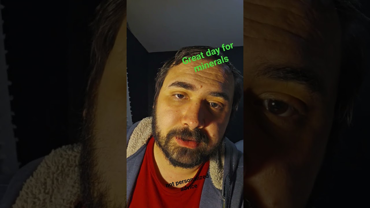 Great day for minerals, adding $UURAF, USAS, USAR, CRML, NVA, and of course MP 