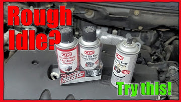 Rough Idle? Throttle Body clean up fixes rough idle and poor acceleration. MAF sensor clean mass air