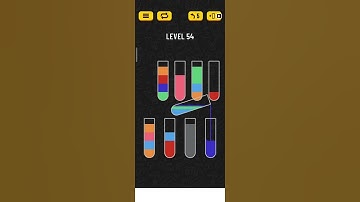 Water Sort puzzle level 54