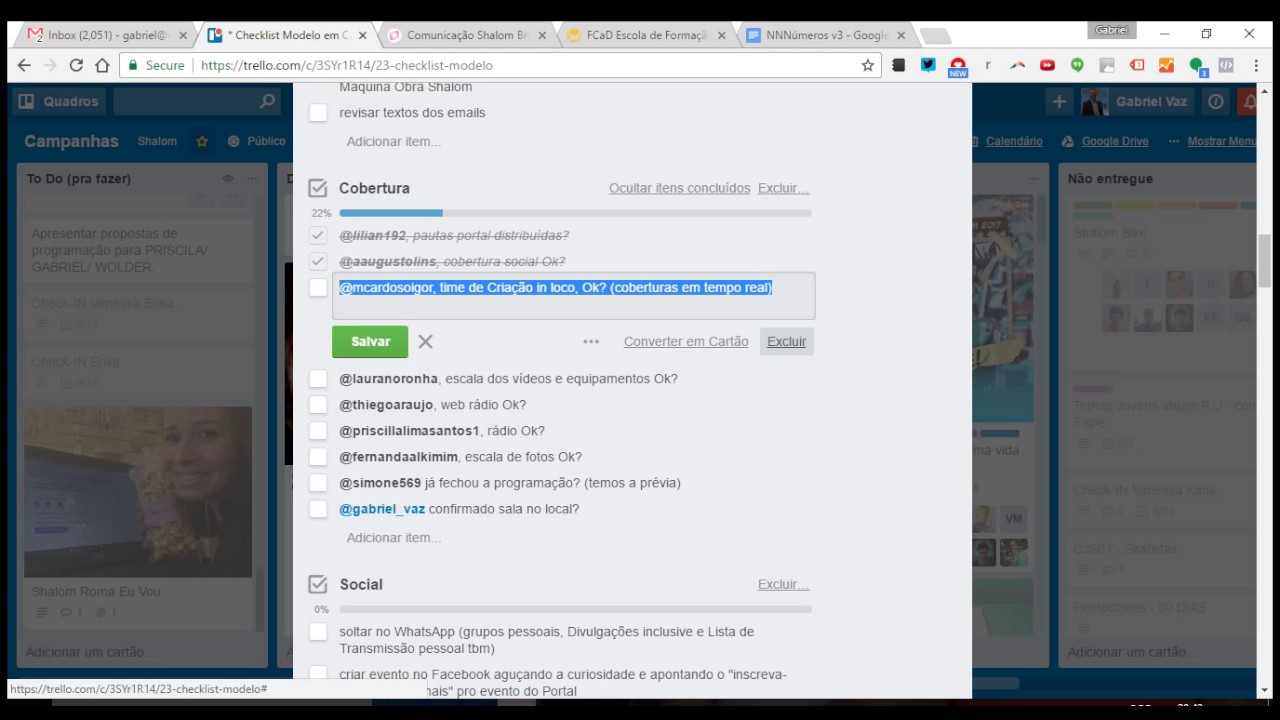 06 Como usar CHECK LIST Modelo - YouTube