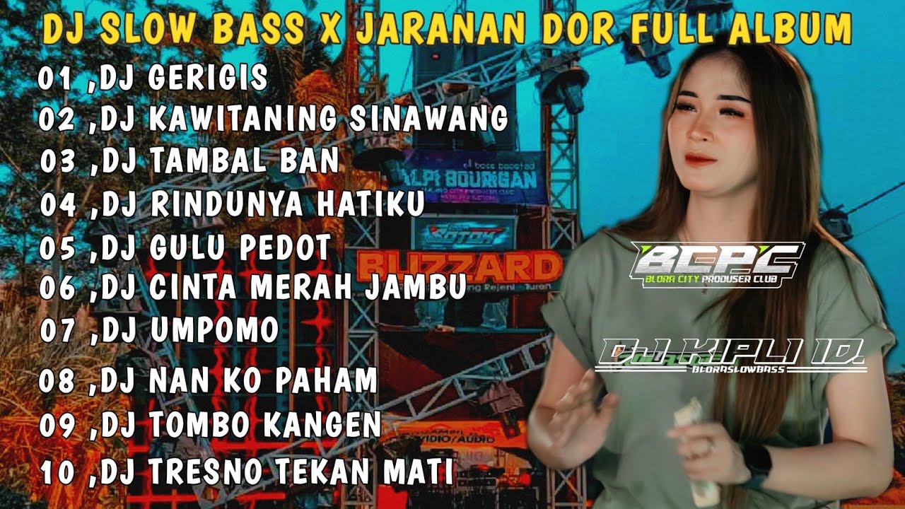 DJ GERIGIS X KAWITANING SINAWANG || SLOW BASS JARANAN DOR FULL ALBUM VIRAL TIKTOK 2025 •DJ KIPLI ID
