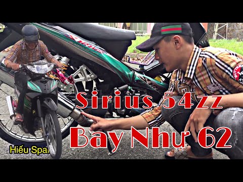 Video Ngỡ ngàn với Sirius 50 Máy 54zz Và số đồ chơi độ - youtube