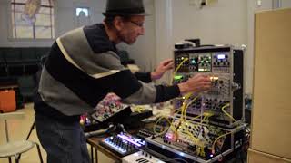 Detroit Synth Project - Eric Perry and his Eurorack.