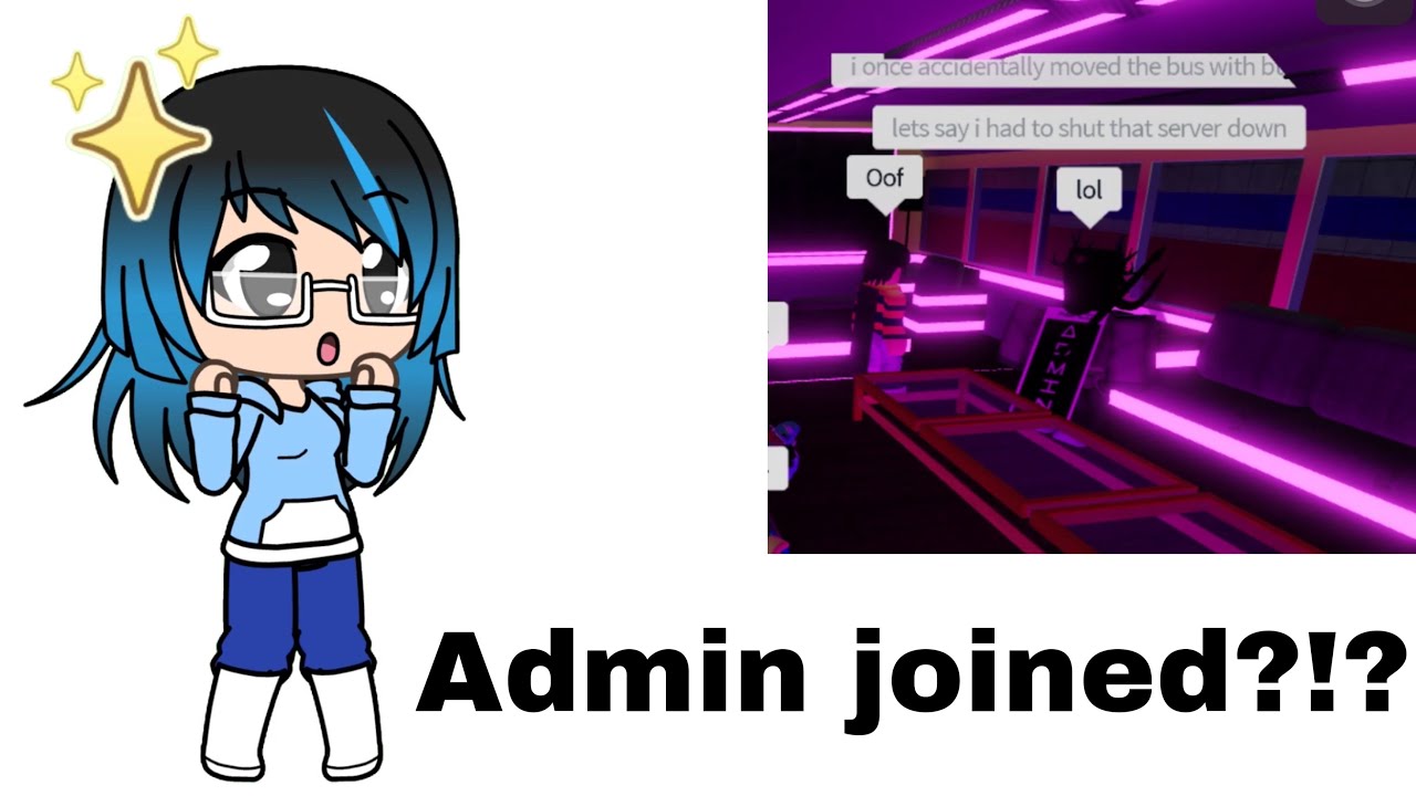An Admin Joined The Server Roblox Vibe Bus Youtube - vibe bus roblox