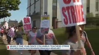 Nearly one year after Columbus teachers strike, demands gradually being met