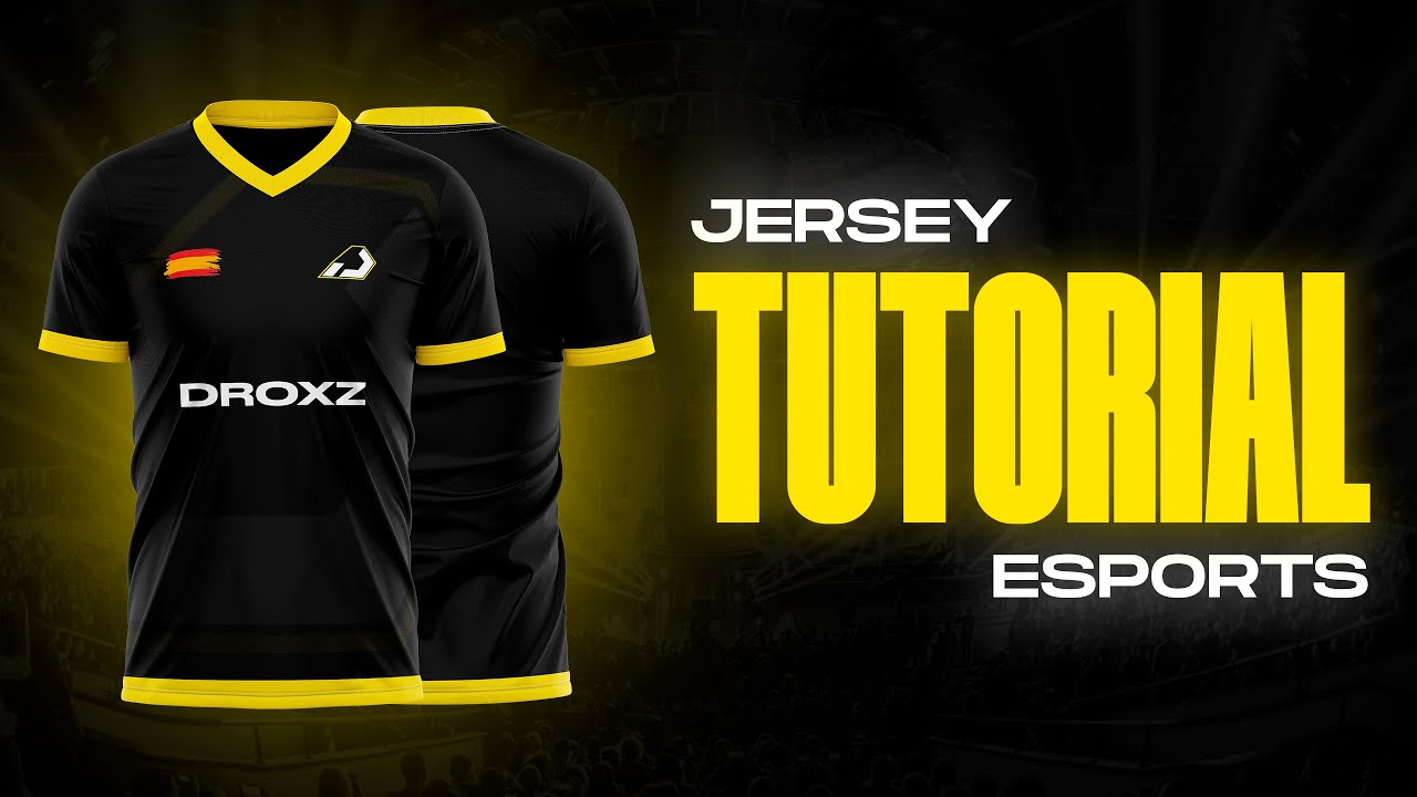 JERSEY ESPORTS TUTORIAL 🤯 | TUTORIAL PHOTOSHOP 🎨 | MOCKUP GRATIS
