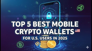 Top 5 Best Mobile Crypto Wallets for U.S. Users in 2025 | Secure & Easy to Use Crypto Wallets