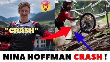 Massive Nina Hoffmann Crash | Leogang DH World Cup 2025 | Downhill World Cup Shocker!
