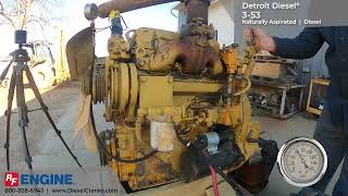 Detroit Diesel 3-53 Complete Good Running Used Engine (401020)