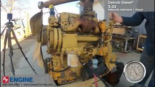 Detroit Diesel 3-53 Complete Good Running Used Engine (401020)