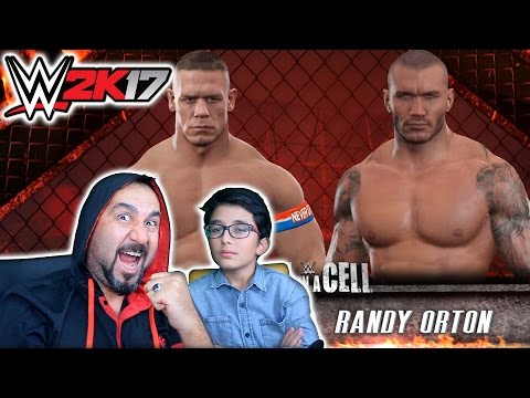 ÇELİK KAFES DÖVÜŞÜ! | WWE 2K17 İKİ KİŞİ OYNADIK!