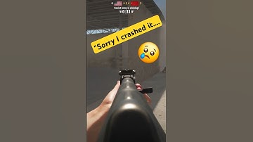 "Sorry I Crashed It...."