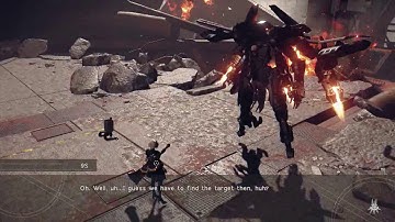 Nier Automata 9s Gameplay  Part 1 Prologue