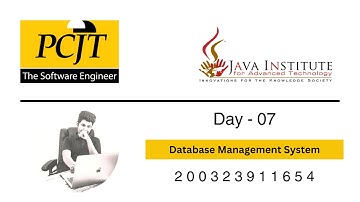 Database Management System | Question 07 | Java Institute | D.Shenuka Randeniya