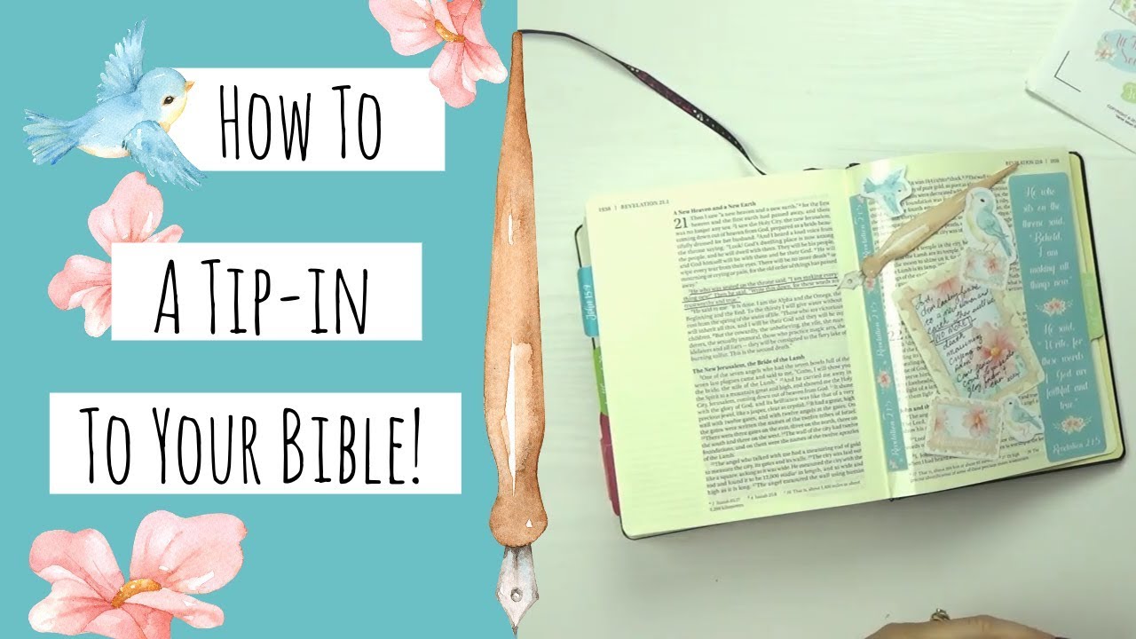 You NEED to Use Scrapbook Paper in Your Bible Notes, Here's why 