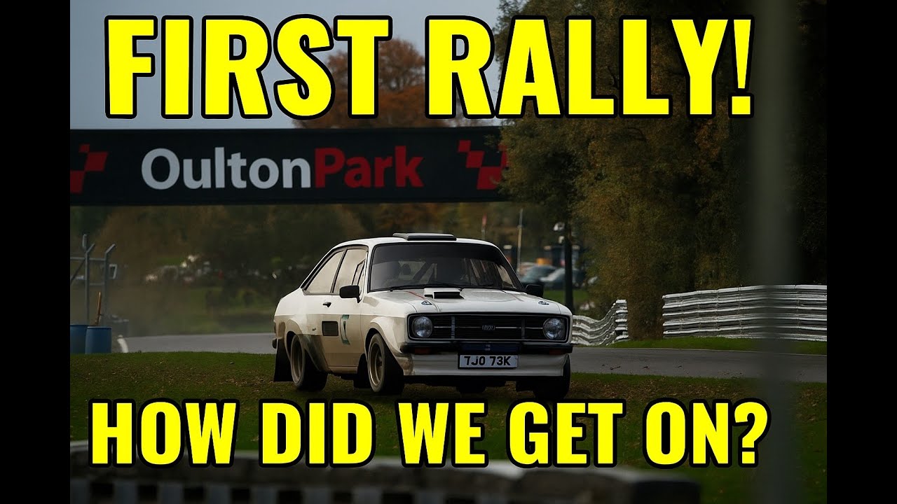 First rally ever! How did we get on in the MK2 Escort? Oulton Park ...