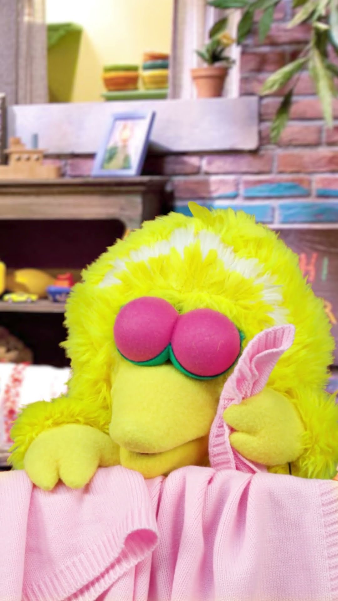 Baby Big Bird is Sleeping! #sesamestreet