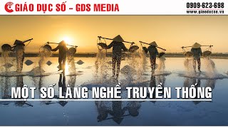 Một Số Làng Nghề Truyền Thống