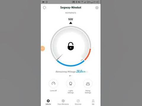 Ninebot как снять ограничение скорости