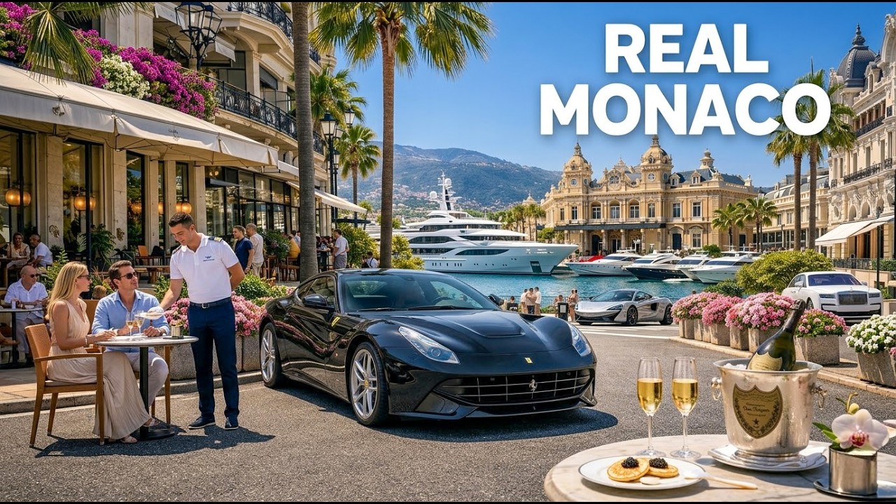 Inside Monaco — Ferraris, Rolls-Royce & the Real Billionaire Lifestyle (4K Walk)