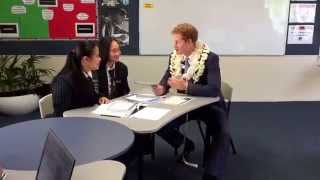 Prince Harry visits Southern Cross Campus school, Auckland #RoyalVisitNZ