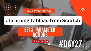 #30daychallenge of  Learning #Tableau  Day 27:#SetActions,#parameteractions