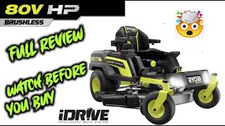 Ryobi 80v Zero turn mower [change the way you mow forever]