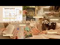 Cosy reading vlog unboxing bookish mail writing in cafs  my notion library setup
