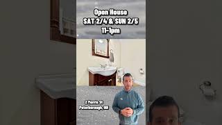 🏠OPEN HOUSE ALERT!🏠 2 Morris St, Peterborough, NH #realestate #realtor #openhouse #newhampshire