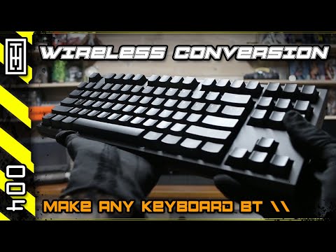 ⌨ Make ANY Keyboard Wireless! - Convert Any USB keyboard to Bluetooth Wireless - DIY Tutorial How To