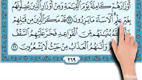الجزء الرابع عشر (2) سورة النحل سعيد بدوي