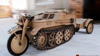 Мото обзор - NSU Kettenkrad HK 101 SdKfz 2 (moto review)