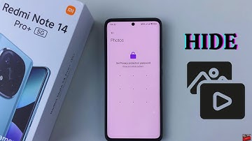 How To Hide Photos & Videos On Redmi Note 14 / 14 Pro +