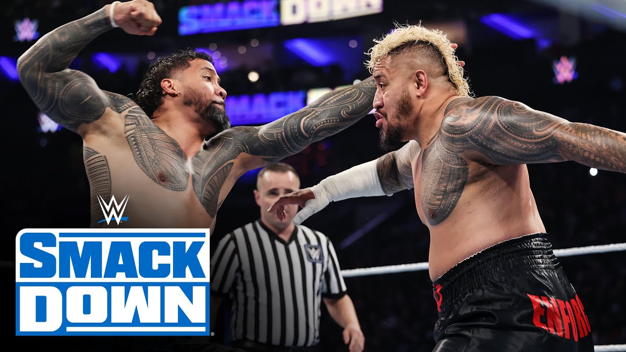 Jey Uso vs Solo Sikoa SmackDown highlights April 5 2024