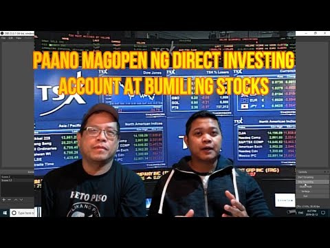KABAYAN3: HOW TO OPEN AND USE A DIRECT INVESTING ACCOUNT
