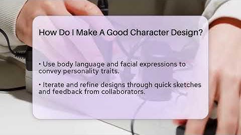 How Do I Make A Good Character Design? - Video Gamers Vault