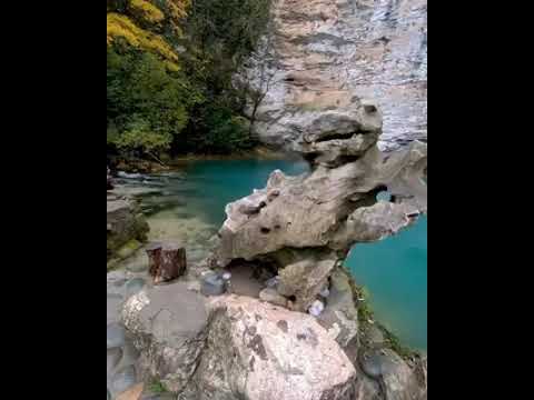 აფხაზეთი.ცისფერი ტბა