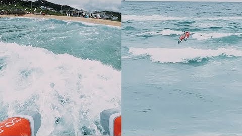 Dolphin 3 Rescue Robot Survives Massive Waves – Extreme Surf Test in Korea