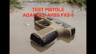 Agaoglu / AHSS FXS-9 Pistol review, disassembly