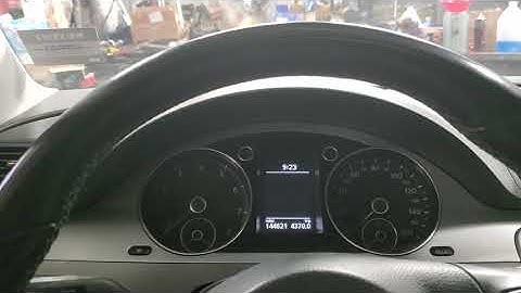 2010 Volkswagen Passat Service Reset