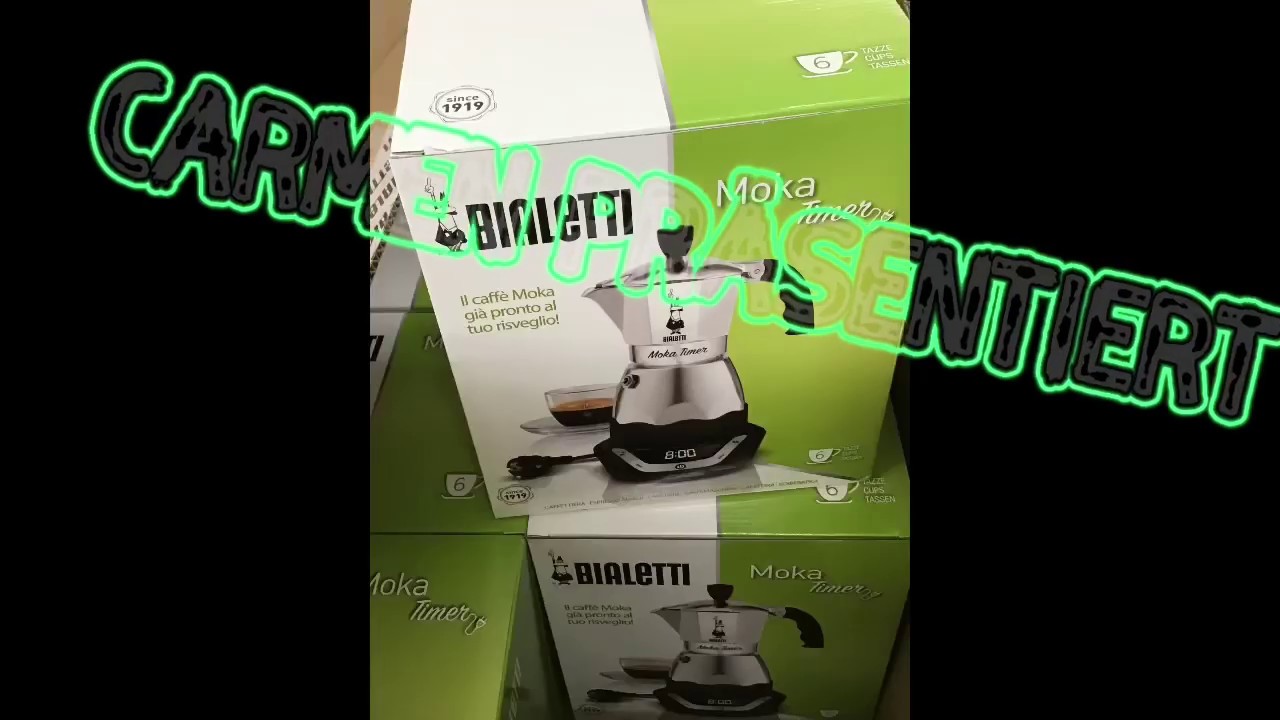 Moka timer #bialetti la caffettiera elettrica che ti sveglia con l