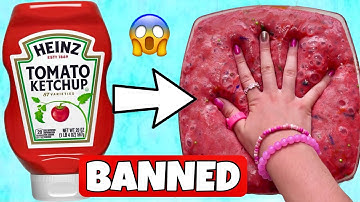 Making BANNED Slime Textures! 😱😳 *Tiktok VIRAL Slime Hacks*