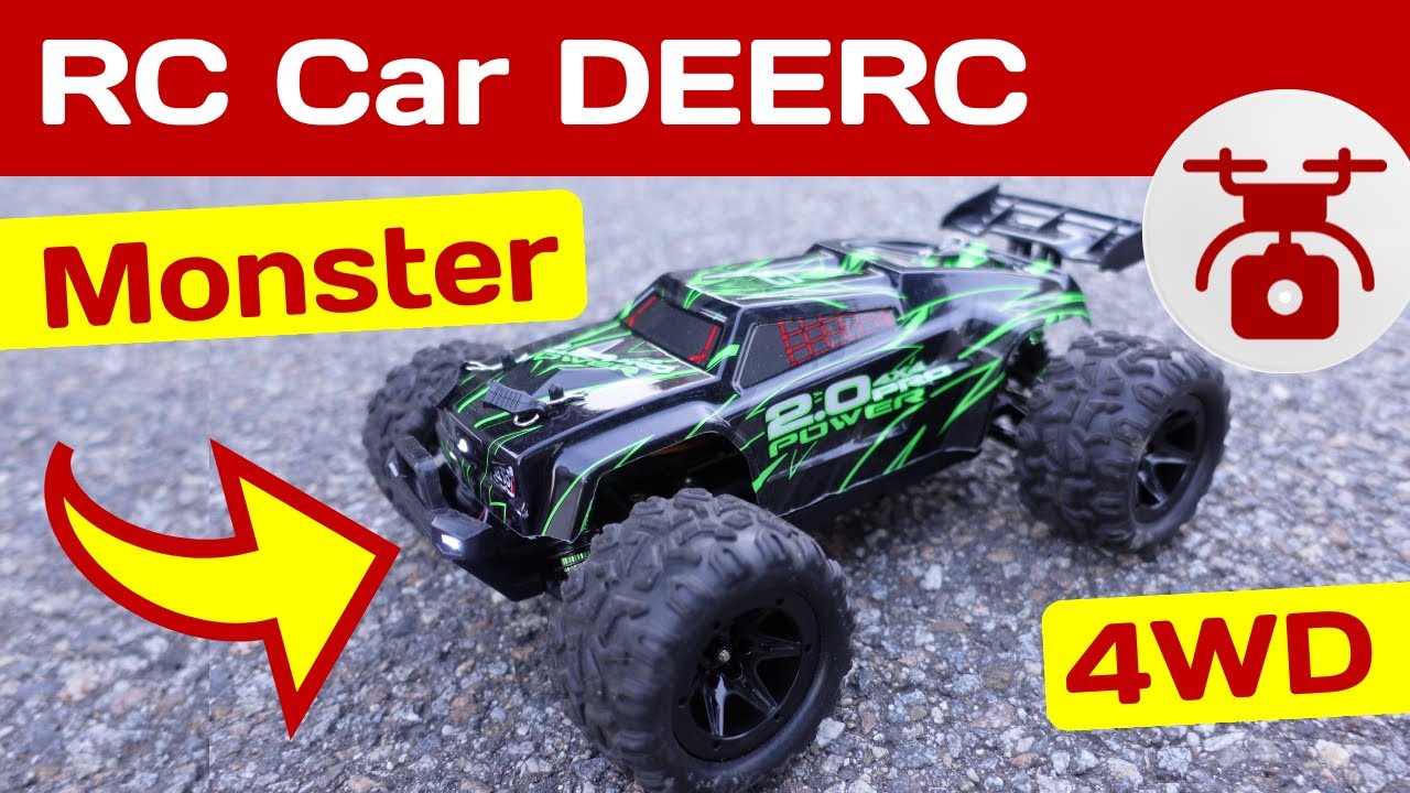 DEERC RC-Auto, Fernbedienung Monster Truck W 2 Austria