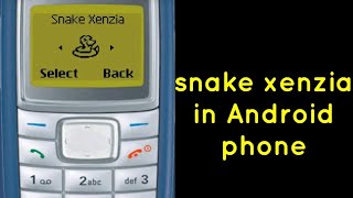 Snake xenzia game in android phone screenshot 4