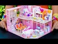 5 DIY Miniature Doll House Rooms Girly