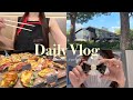 【vlog】食事を楽しむストレスフリーな日常160cm44kg | 東京のおすすめご飯屋さん巡り | ヘアアクセサリー紹介🎀