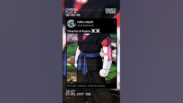 Time For A Fusion ☠️☠️ #amirkhanvoice #dragonballsuper #animebattle #shorts