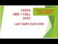 CS502 GDB 1 FALL 2025